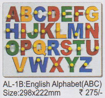 Manufacturers Exporters and Wholesale Suppliers of English Alphabet New Delhi Delhi